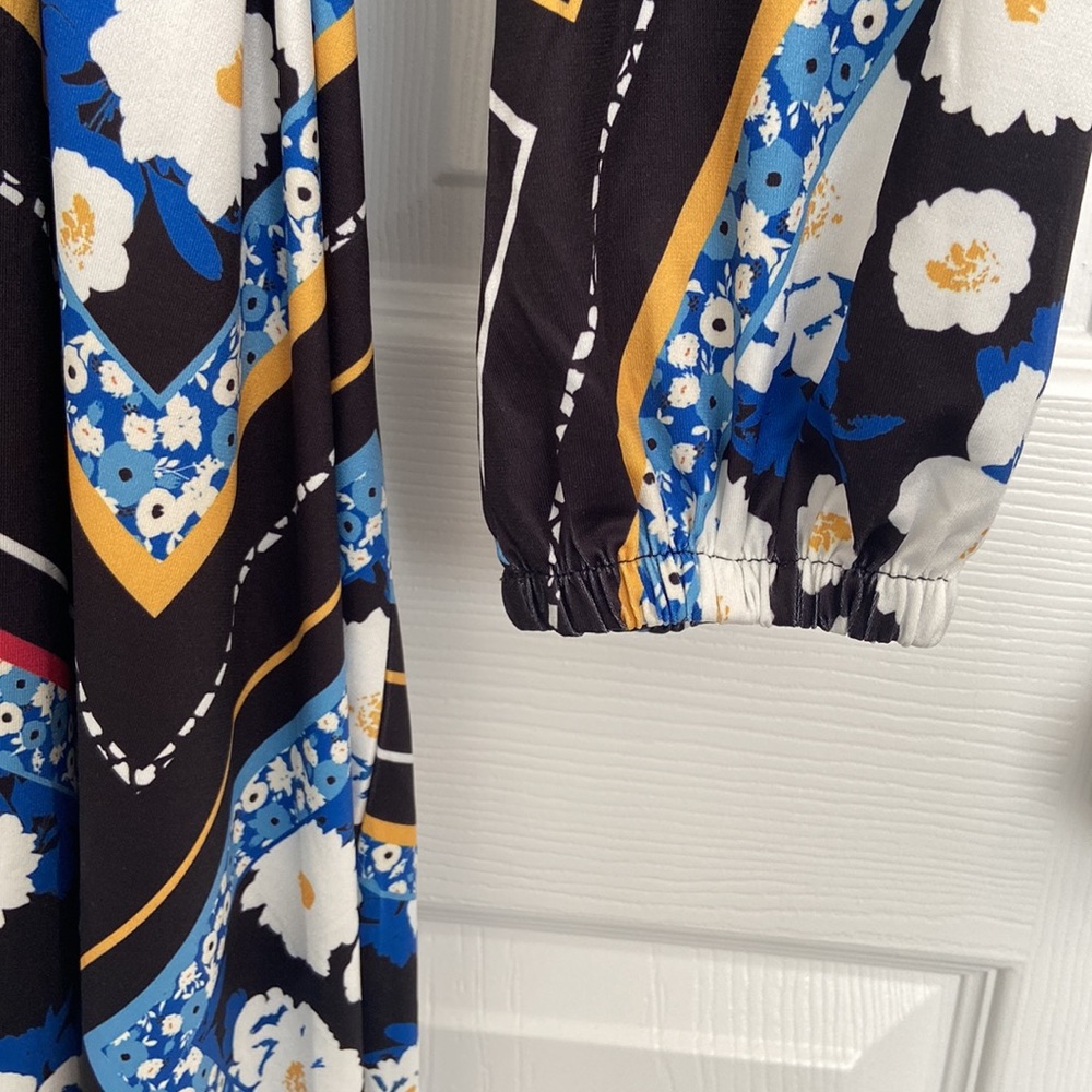 Eloquii Long Sleeve Maxi Dress, SZ 14, NEW - Picture 3 of 6